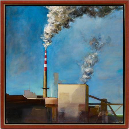 Eureka: PG & E plant by Kim Frohsin - Auction record, sale price, and art valuation. Compare with similar artists and explore comparable artworks.