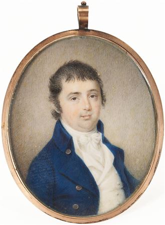 Portrait miniature of John Johnson Sr. (1770-1824), Attorney General and fourth Chancellor of Maryland