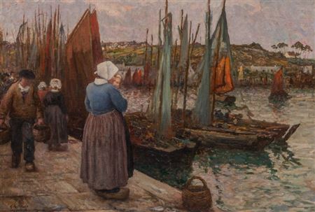 Breton fishing port