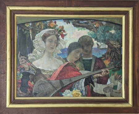 Couple and Musician