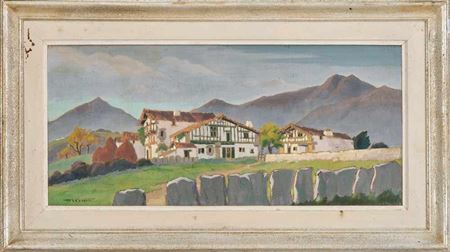 Sample artwork by Philippe Veyrin (1900 - 1962), known for landscape, genre painting - View similar artists and auction records