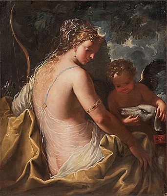 Venus and Love & Diana and Love (2)