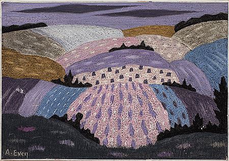 Landscape, fields.
