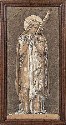 Sainte Lydia, preparatory study