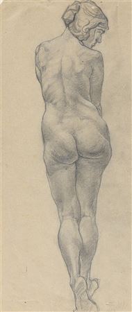 NUDE FROM THE BACK by Federigo Papi - Auction record, sale price, and art valuation. Compare with similar artists and explore comparable artworks.