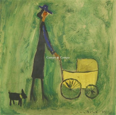 Sample artwork by Tinus Van Bakel (1912 - 1994), known for painting - View similar artists and auction records