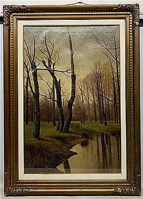 "Forest with stream"