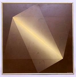 "Origami marron" by Enrique Medina - Auction record, sale price, and art valuation. Compare with similar artists and explore comparable artworks.