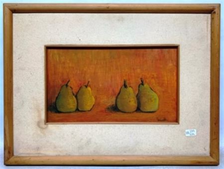 "Peras" by Blanca Minelli - Auction record, sale price, and art valuation. Compare with similar artists and explore comparable artworks.