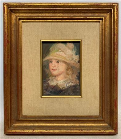 " Niña con sombrero"