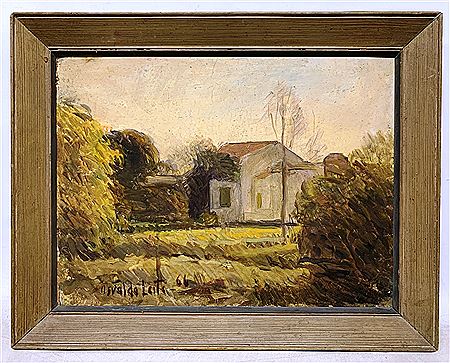 "Landscape with house"