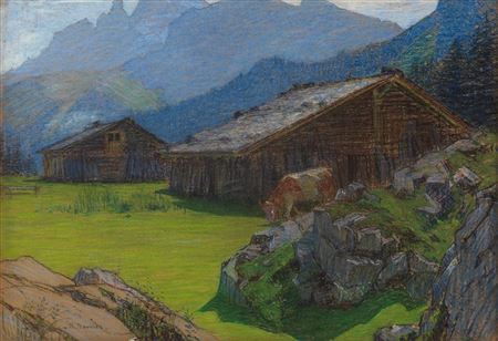 Chalets in the mountains