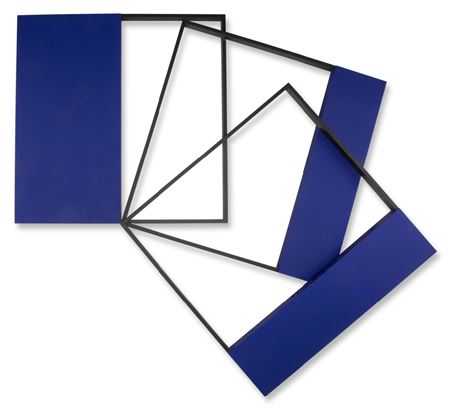 Three Squares Rotated by 10°