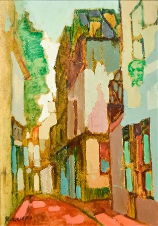Une Rue de Montmartre by Amedeo Ruggiero - Auction record, sale price, and art valuation. Compare with similar artists and explore comparable artworks.