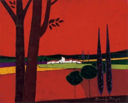 Le Coin des arbres rouges