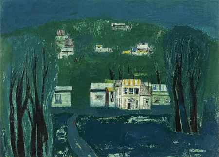 Suburban landscape
