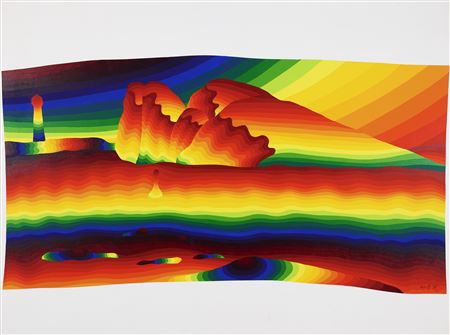 Sample artwork by Ay-O (Born 1931), known for painting, prints - View similar artists and auction records