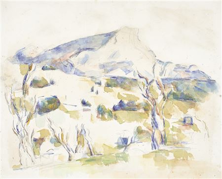 La Montagne Sainte-Victoire vue des Lauves