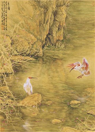 Sound of Spring by Jun Cao - Auction record, sale price, and art valuation. Compare with similar artists and explore comparable artworks.
