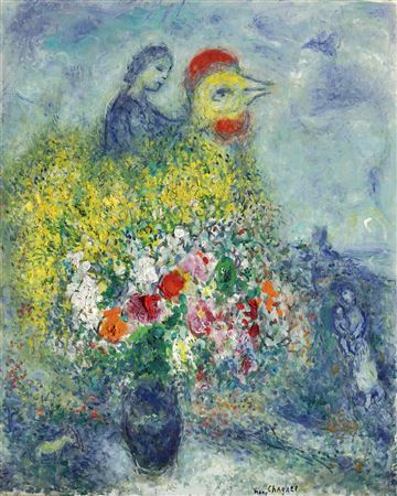 Le coq au bouquet