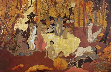 Sample artwork by Alix Ayme (1894 - 1989), known for landscape, figure, genre painting - View similar artists and auction records