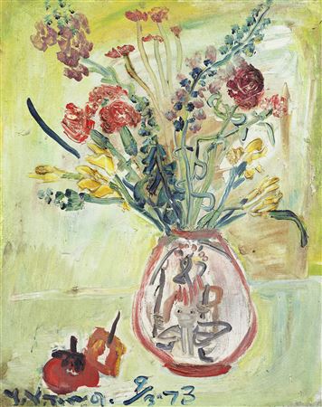 Flowers in a Vase
