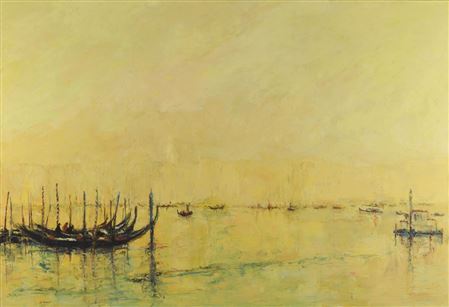 The lagoon in Venice by Alain Demond - Auction record, sale price, and art valuation. Compare with similar artists and explore comparable artworks.