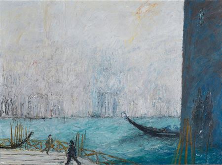 Sample artwork by Michel Maly (1936 - 2018), known for painting, prix fénéon prize winner - View similar artists and auction records