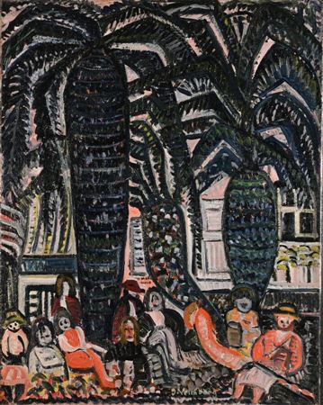 Palm trees in Cannes