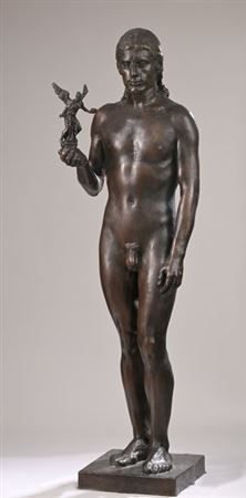 Sample artwork by Raymond Martin (1910 - 1992), known for realist figurative art - View similar artists and auction records