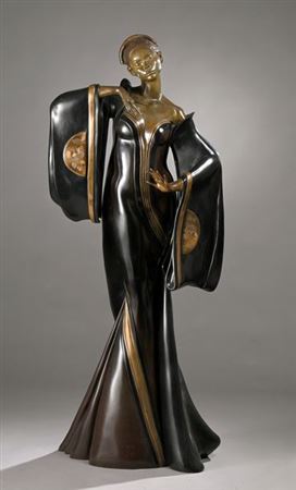 Empress of China by Marie Paule Deville-Chabrolle - Auction record, sale price, and art valuation. Compare with similar artists and explore comparable artworks.