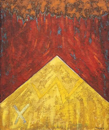 COMPOSITION by Mohamed Hamidi - Auction record, sale price, and art valuation. Compare with similar artists and explore comparable artworks.