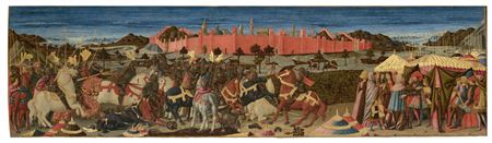 The Story of Coriolanus: a cassone front