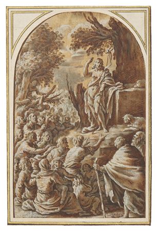 The Preaching of Saint John the Baptist by Marcantonio Bassetti - Auction record, sale price, and art valuation. Compare with similar artists and explore comparable artworks.
