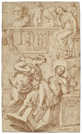 A sculptress in a workshop by Jan Claudius de Cock - Auction record, sale price, and art valuation. Compare with similar artists and explore comparable artworks.
