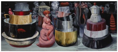 Arte culinario-triptych
