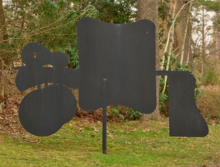 Sculpture Silhouette (D. Smith 'Voltri VIII' 1962)