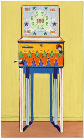 Star Pinball by Wayne Thiebaud - Auction record, sale price, and art valuation. Compare with similar artists and explore comparable artworks.