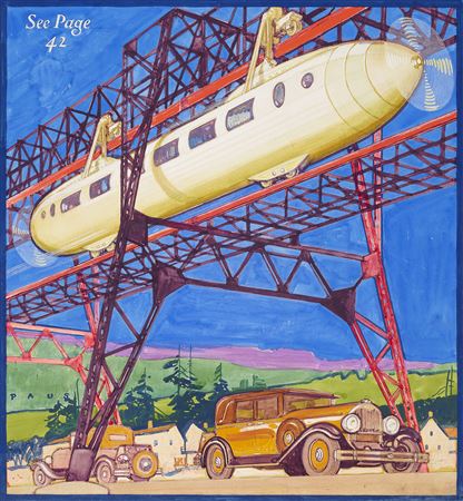 MONORAIL AIMS AT HIGH SPEED
