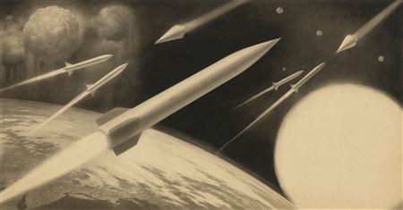 MISSILE INCEPTION OVER EASTERN UNITED STATES