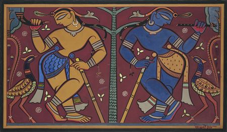 Untitled (Krishna and Balaram)