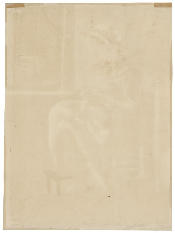 Naaiende vrouw (Woman Sewing) - Image 3 of 5