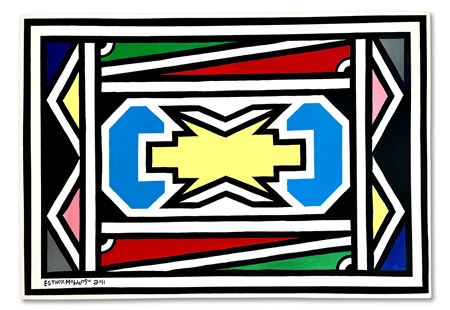Ndebele abstract 51