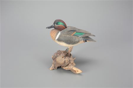 Green-Winged Teal Carving