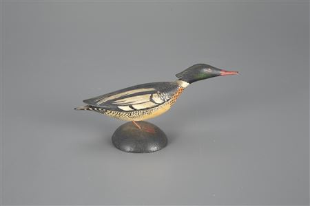 Miniature Red-Breasted Merganser Drake