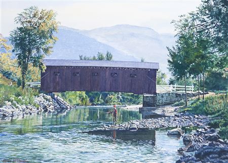 "Trout Fishing, VT"