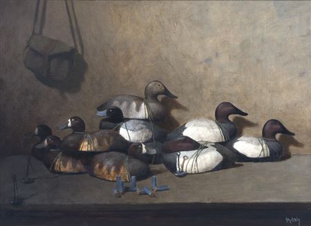 Still Life with Gunning Decoys