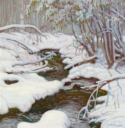 A Creek in Winter