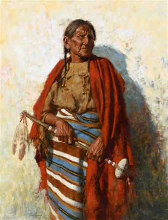 Howard A. Terpning artwork example