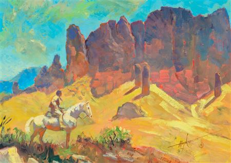 "Superstition Mountain, Mesa, Arizona"